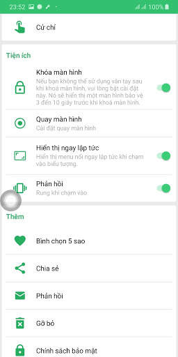 Phím Home ảo | Assistive Touch | Tăng tốc screenshot 5