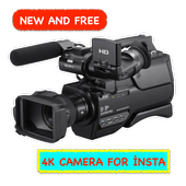 4K Camera Full HD आइकन