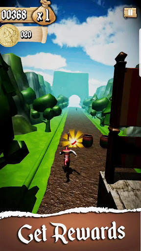 3D runner : Mystic Run Game screenshot 3