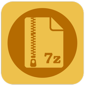 Lite 7z &amp; 7Zip File Extarctor आइकन