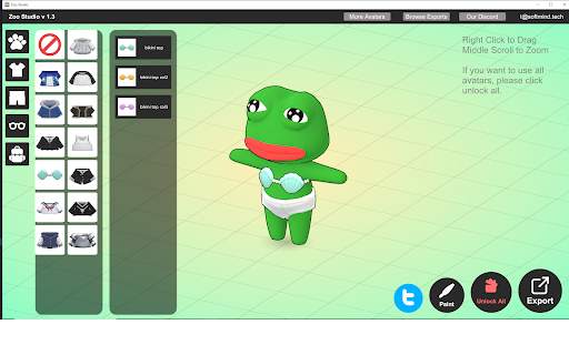 VRChat Animal Avatar Maker screenshot 2