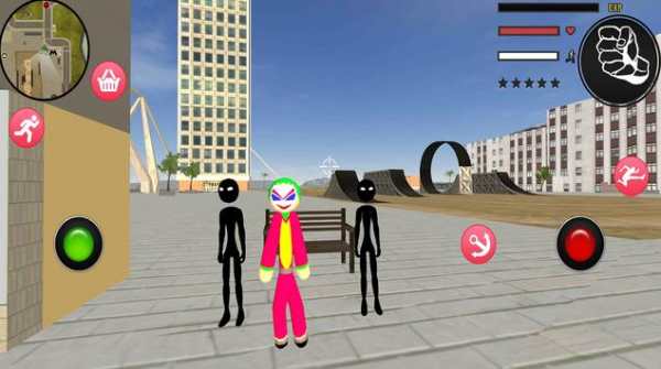 Amazing Crime Strange Stickman Rope Vice Vegas screenshot 1