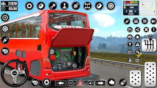 Coach Bus Driving Simulator screenshot 6