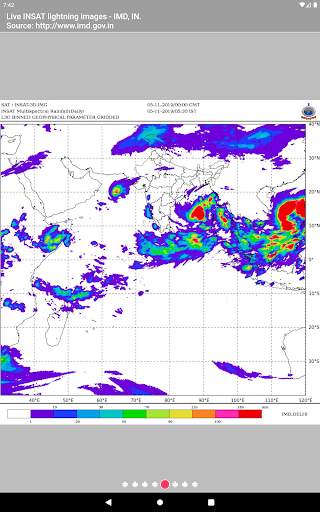Live all India satellite weather status. screenshot 20