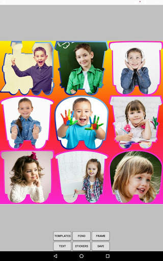 Baby photo collage 7 تصوير الشاشة