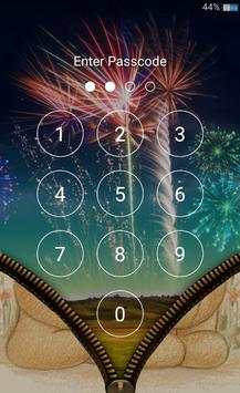 Teddy Bear Zipper Lock Screen screenshot 7