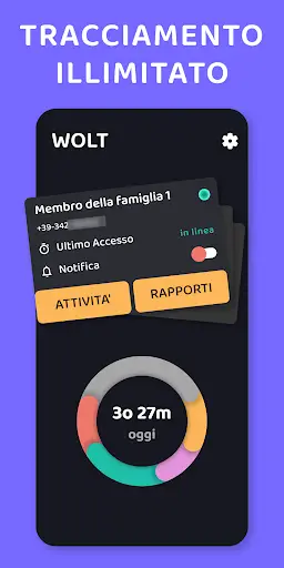 Tracker Online e Ultimo Accesso - WOLT screenshot 1