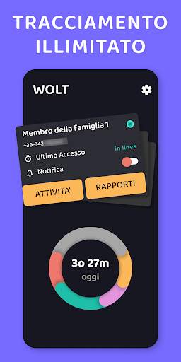 Tracker Online e Ultimo Accesso - WOLT screenshot 1