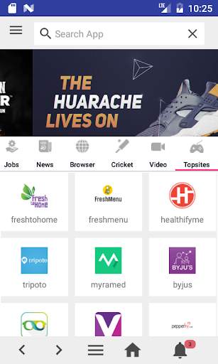 Micro Browser - all apps in one app screenshot 2