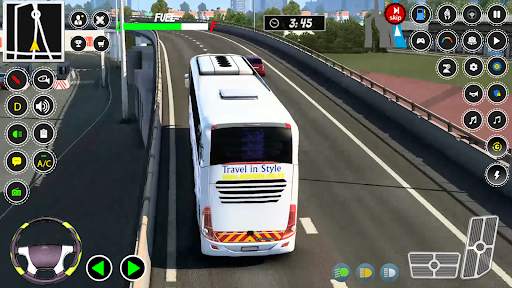 Coach Bus Driving: Bus Games screenshot 4