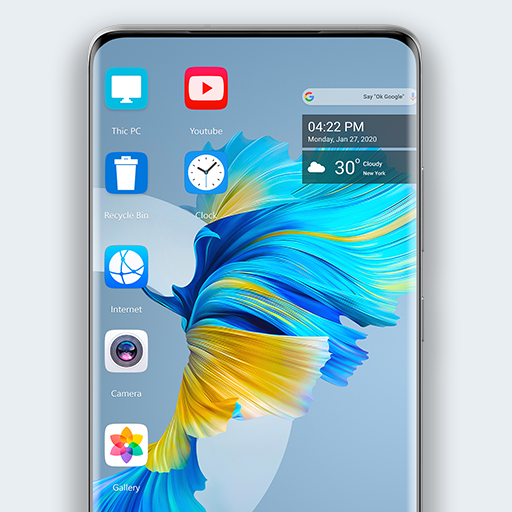 M40 theme for computer launcher icon
