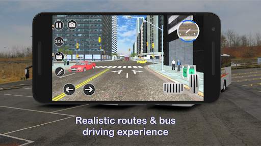 Lorry bus driving simulator: City Passenger Coach screenshot 2