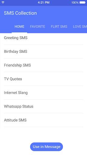 ❤Love SMS Collection❤ screenshot 2
