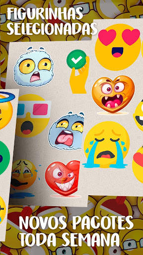 Figurinhas de emojis para WhatsApp - WAStickerApps screenshot 2