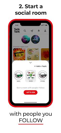 TalkTalk: Social Audio screenshot 4