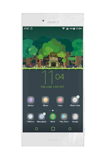 Tema-SXP Bosque screenshot 1