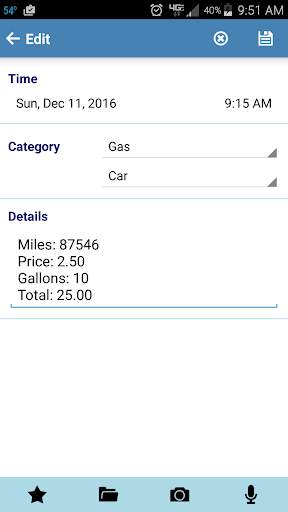 My Logs screenshot 3