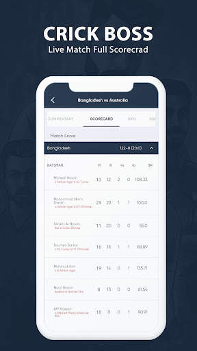 Crick Boss - Cricket Live Score screenshot 7