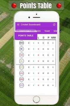 Cricket Scorecard screenshot 2