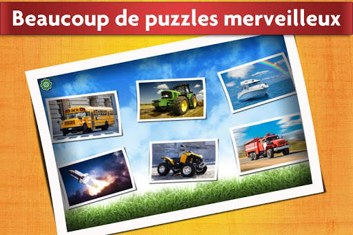 Jeu Voitures et Trains Puzzle screenshot 7