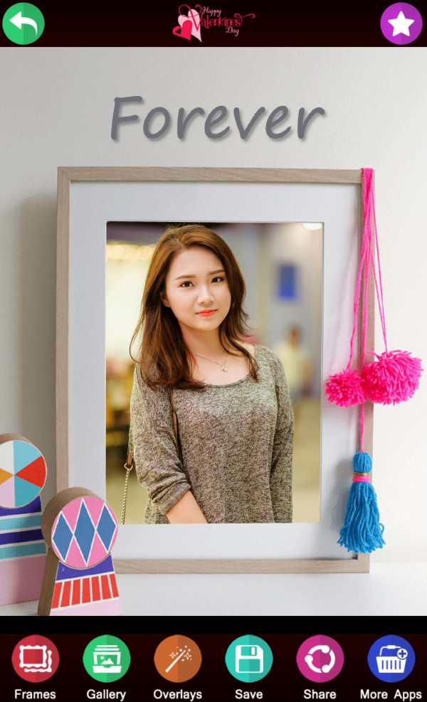 Valentine Photo Frames screenshot 3