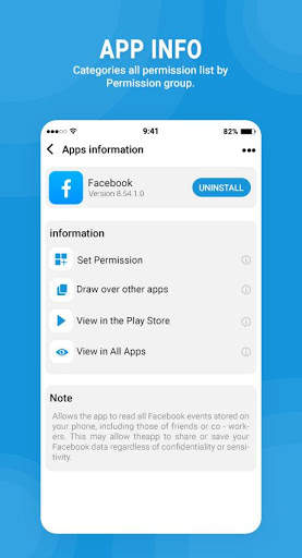 App Permission Manager, permission Manager 3 تصوير الشاشة