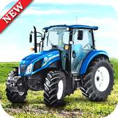 Farm Drive Tractor Games free icon