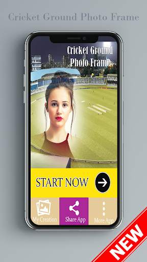 Cricket Ground Photo Frame / Ground Photo Editor screenshot 1