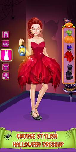 Halloween Makeover - Spa & Salon Game screenshot 2