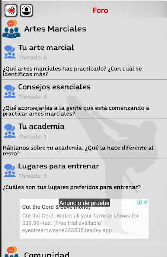 Artes Marciales - Lecciones screenshot 7