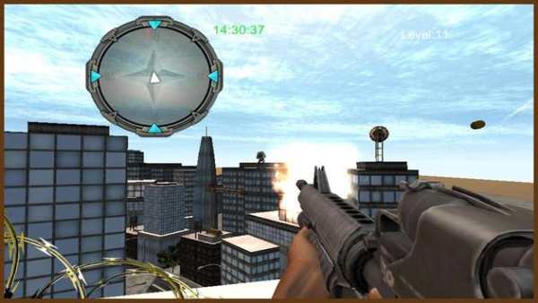 Galaxy Sniper Perang Robot screenshot 10