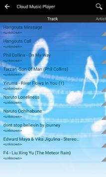 Cloud Music Player screenshot 2
