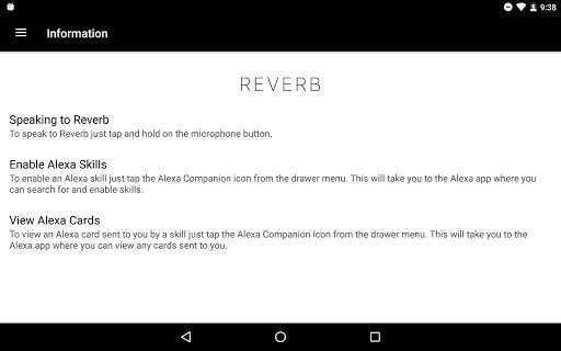 Reverb for Amazon Alexa screenshot 10