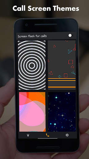 Call screen: Flashlight, Color screen- Color flash screenshot 3