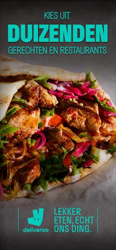 Deliveroo: eten bestellen screenshot 1