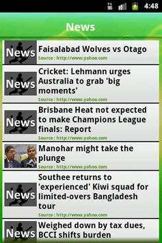 Cricket Live Score App - News screenshot 6