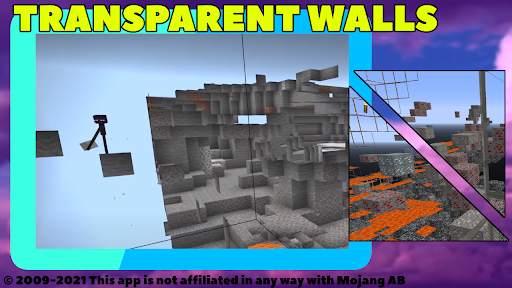 Transparent walls mod screenshot 3