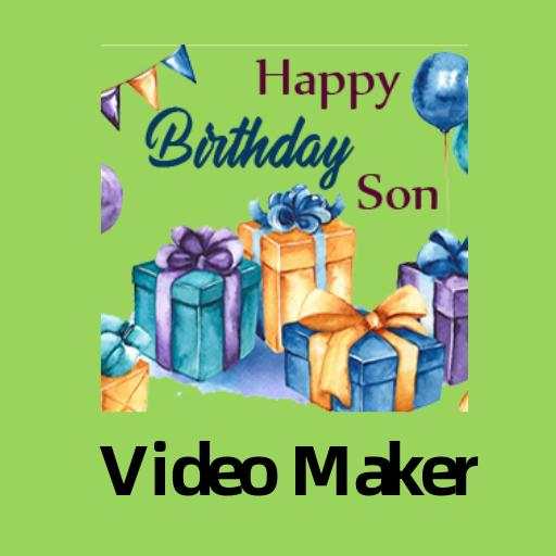 Birthday video maker for Son - with photo and song 4.0