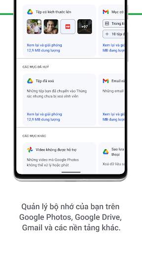 Google One screenshot 2