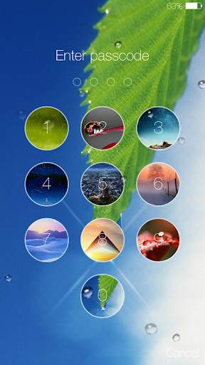 Lock screen(live wallpaper) screenshot 2