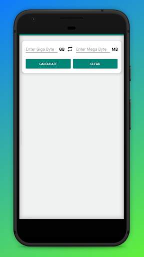 Mb to Gb Converter calculator screenshot 2