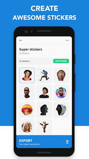 Stickery - Sticker maker for WhatsApp and Telegram screenshot 1