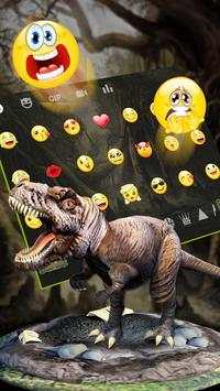 3D Dinosaur Keyboard Theme 3 تصوير الشاشة