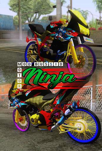 Mod Bussid Motor Ninja screenshot 1