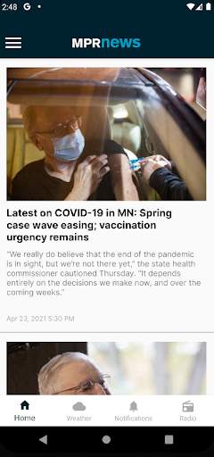 MPR News screenshot 1