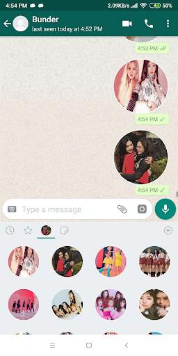 Red Velvet Sticker for WhatsApp - WAStickerApps screenshot 5