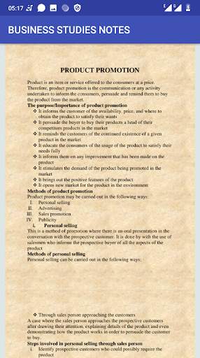 Business Studies Form 1-Form 4 Notes screenshot 5
