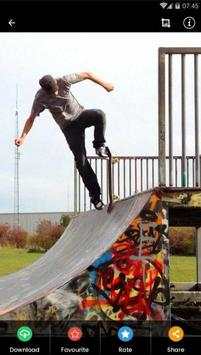 Freestyle Skateboard HD Wallpaper screenshot 1