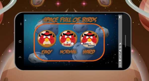 Space full of Birds Game screenshot 4