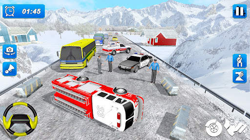 Snow Bus Simulator Games screenshot 4